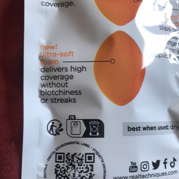 ✨🆕Real Techniques 3 Pack Mini Miracle Concealer Puff Trio Set!BNIP!🧡✨ - Picture 8 of 11